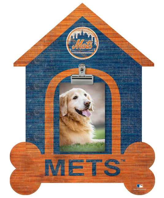 Fan Creations Clip Frame New York Mets Dog Bone House Clip Frame
