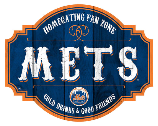 Fan Creations Home Decor New York Mets Homegating Tavern 12in Sign