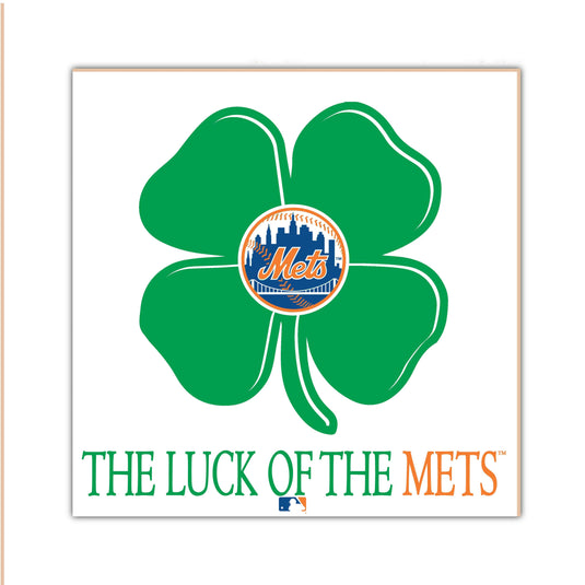 Fan Creations Home Decor New York Mets   Luck Of The Team 10x10
