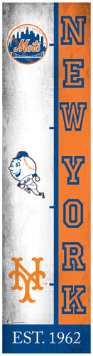 Fan Creations Home decor New York Mets Team Logo Progression 6x24