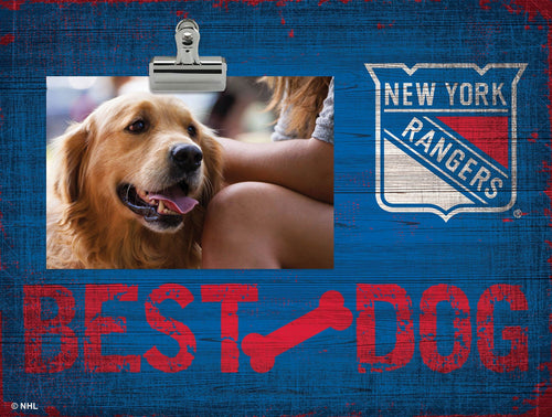 Fan Creations Desktop Stand New York Rangers Best Dog Clip Frame