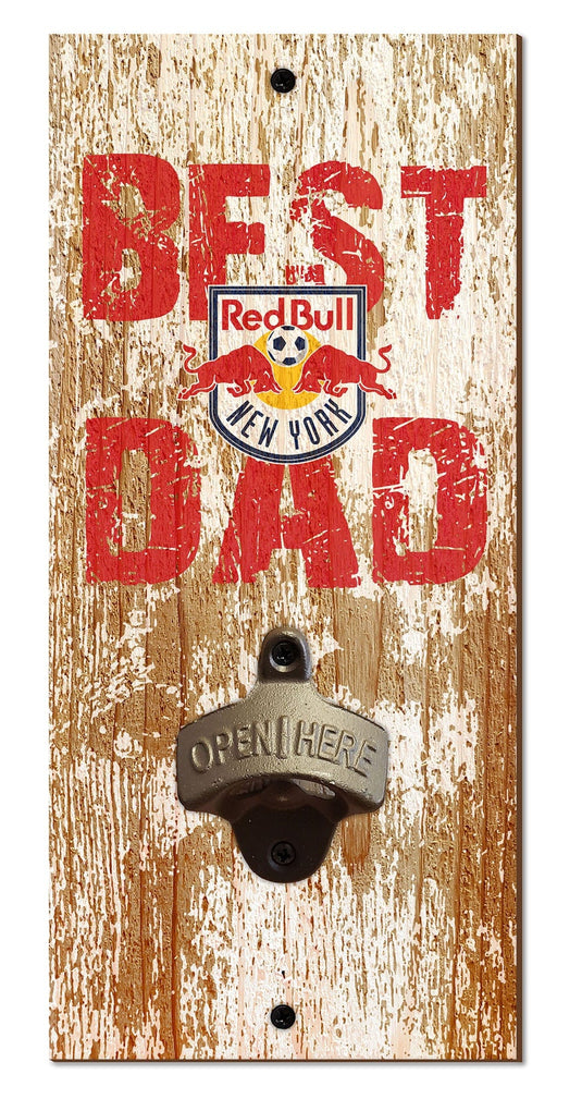 Fan Creations Home Decor New York Red Bulls  Best Dad Bottle Opener