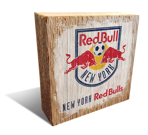 Fan Creations Desktop Stand New York Red Bulls Team Logo Block