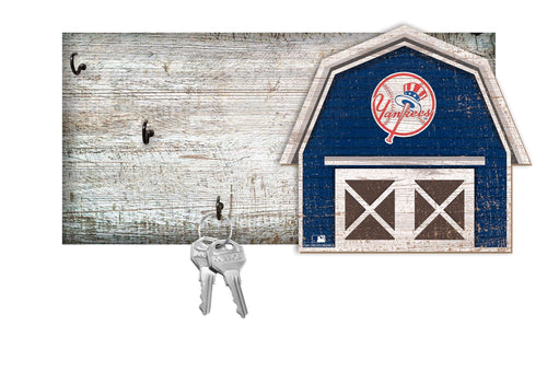 Fan Creations Wall Decor New York Yankees Barn Keychain Holder