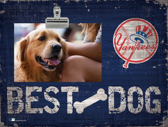 Fan Creations Desktop Stand New York Yankees Best Dog Clip Frame