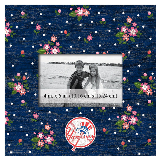 Fan Creations 10x10 Frame New York Yankees Floral 10x10 Frame