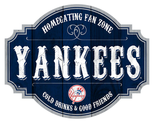 Fan Creations Home Decor New York Yankees Homegating Tavern 12in Sign