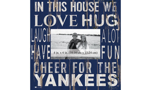 Fan Creations Home Decor New York Yankees  In This House 10x10 Frame