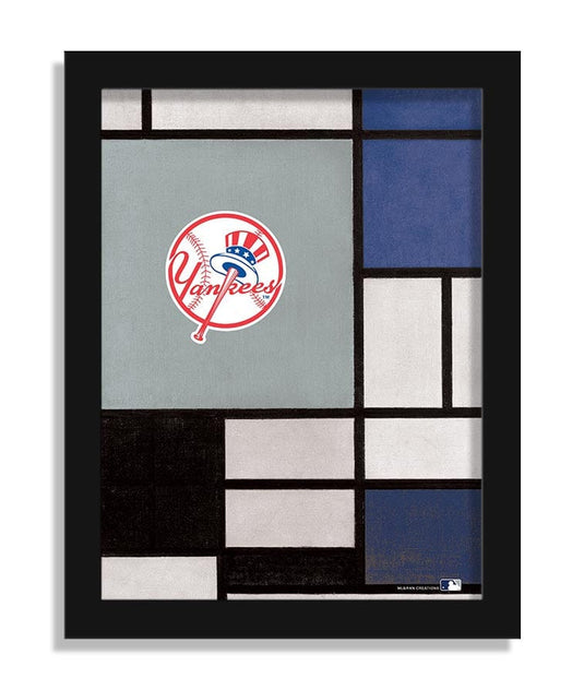 New York Yankees Locker Room Single Jersey 12x16 – Fan Creations GA