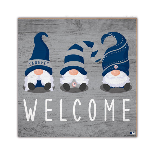 Fan Creations Home Decor New York Yankees   Welcome Gnomes