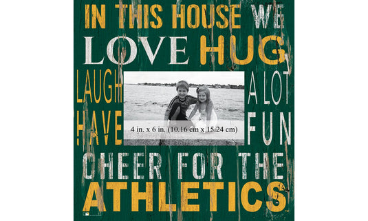 Fan Creations Home Decor Oakland Athletics  In This House 10x10 Frame