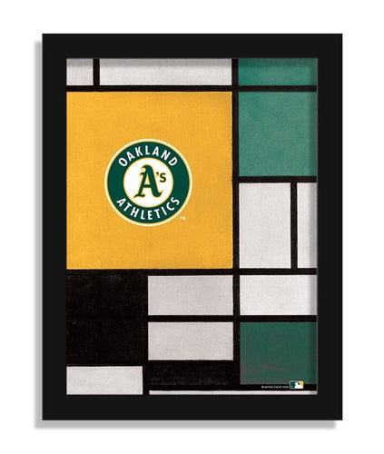Fan Creations Home Decor Oakland Athletics Team Composition 12x16 (fine art)