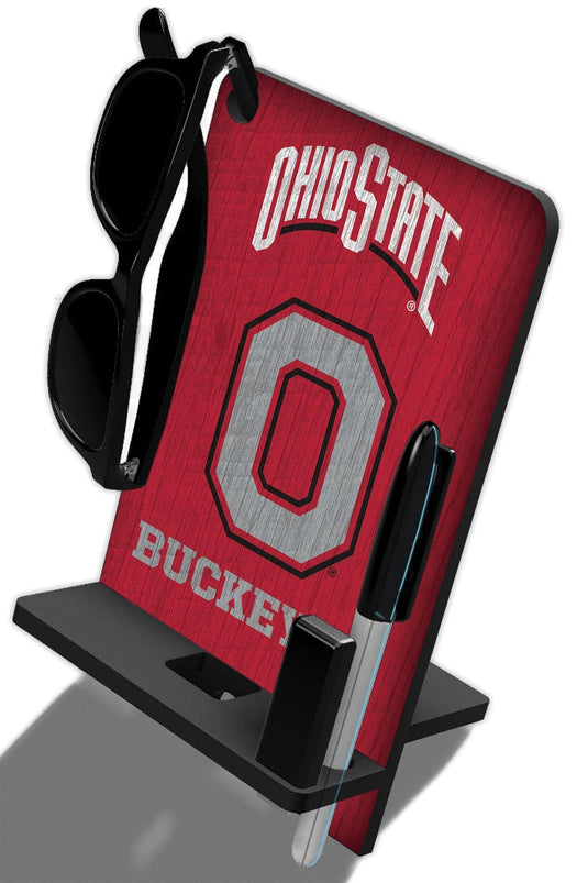 Fan Creations Wall Decor Ohio State 4 In 1 Desktop Phone Stand