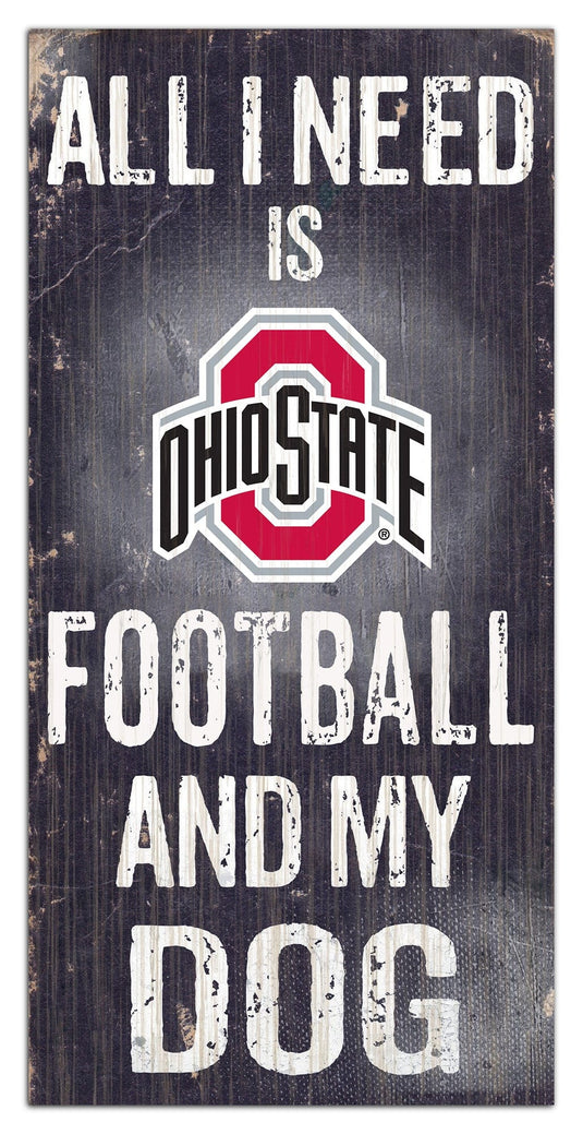Fan Creations 6x12 Sign Ohio State My Dog 6x12 Sign