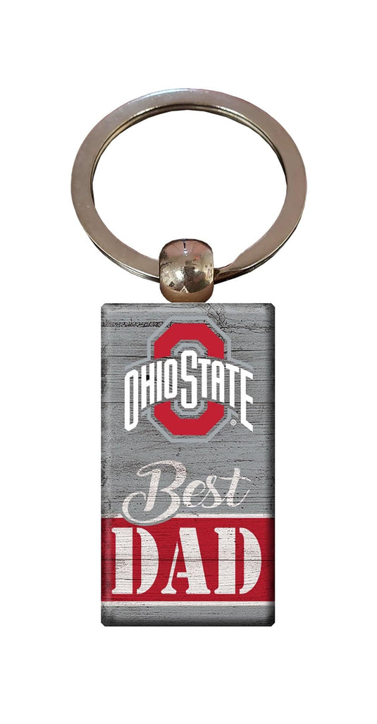 Fan Creations Home Decor Ohio State University  Best Dad Keychain