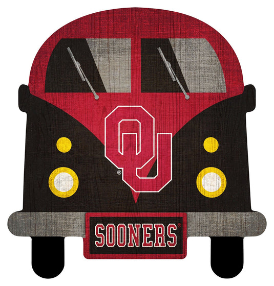 Fan Creations Wall Decor Oklahoma 12in Team Bus Sign