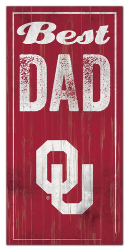 Fan Creations Wall Decor Oklahoma Best Dad Sign