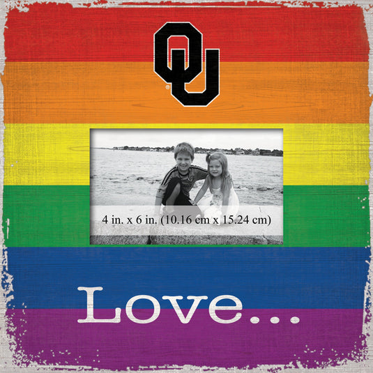 Fan Creations Home Decor Oklahoma  Love Pride 10x10 Frame