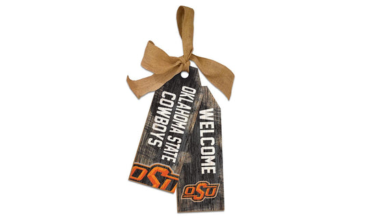 Fan Creations Wall Decor Oklahoma State 12in Team Tags
