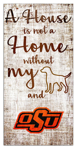 Fan Creations Wall Decor Oklahoma State A House Is Not A Home Sign