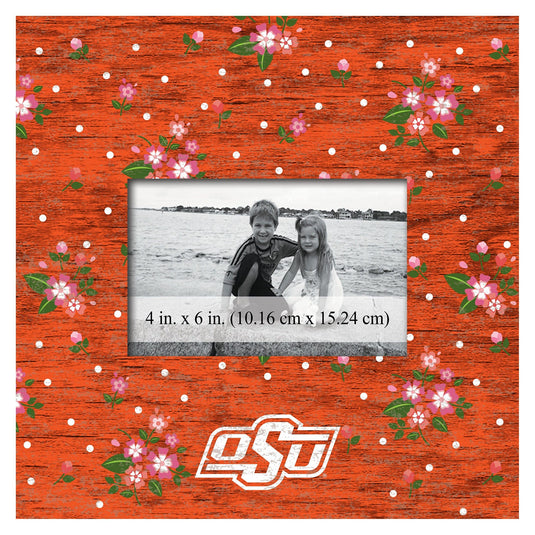 Fan Creations 10x10 Frame Oklahoma State Floral 10x10 Frame