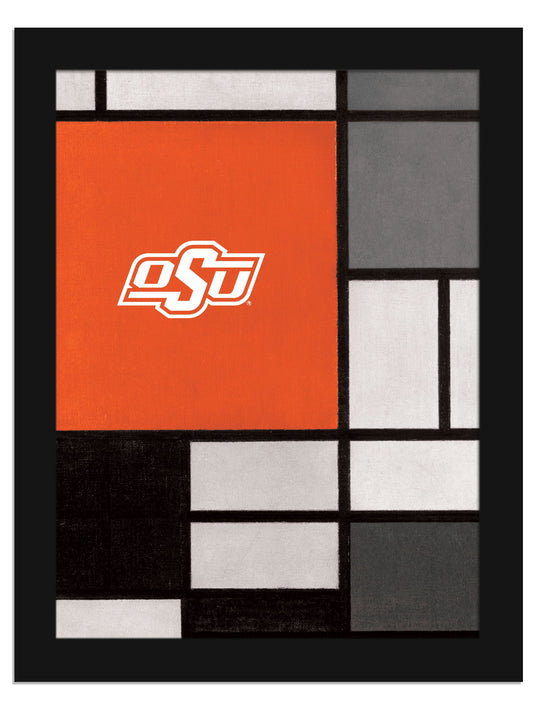 Fan Creations Home Decor Oklahoma State Team Composition 12x16