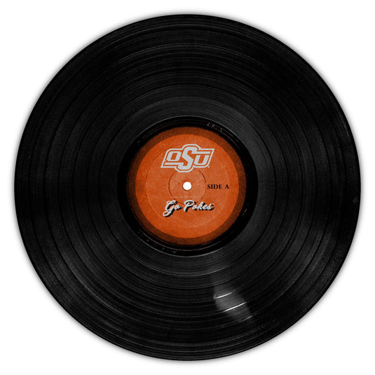 Fan Creations Wall Decor Oklahoma State Vinyl 12in Circle