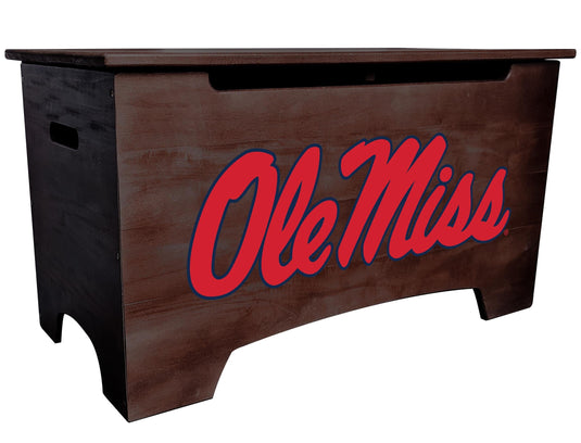 Fan Creations Home Decor Ole Miss Logo Storage Chest