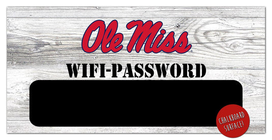 Fan Creations 6x12 Vertical Ole Miss Wifi Password 6x12 Sign
