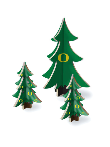 Fan Creations Holiday Home Decor Oregon Desktop Tree Set