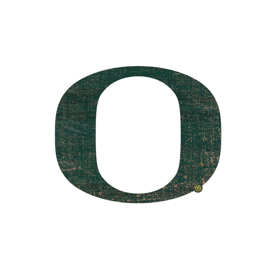 Fan Creations 24" Signs Oregon Distressed Logo Cutout Sign