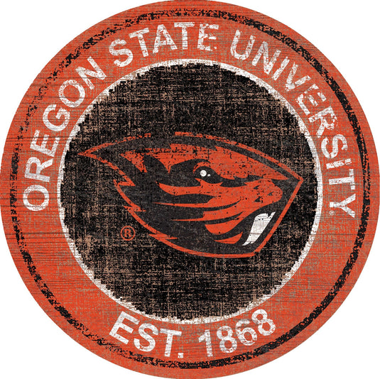 Fan Creations Home Decor Oregon State Heritage Logo Round