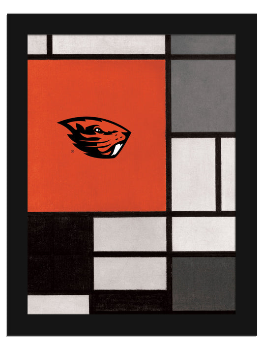 Fan Creations Home Decor Oregon State Team Composition 12x16