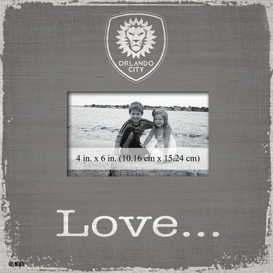 Fan Creations Home Decor Orlando City  Love Picture Frame