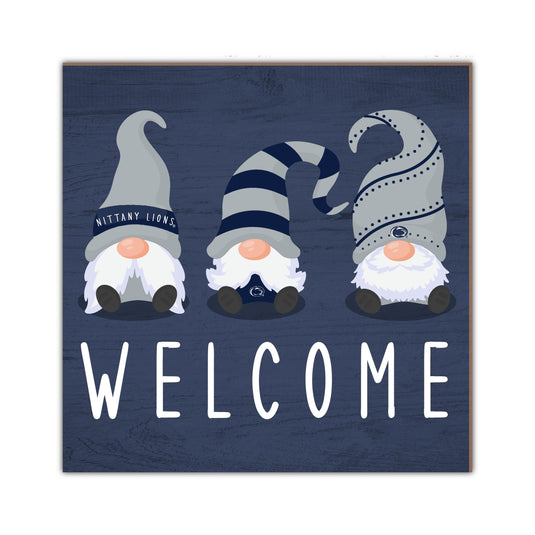 Fan Creations Home Decor Penn State   Welcome Gnomes