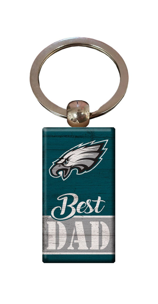 Fan Creations Home Decor Philadelphia Eagles  Best Dad Keychain