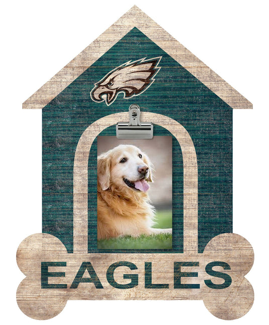 Fan Creations Clip Frame Philadelphia Eagles Dog Bone House Clip Frame