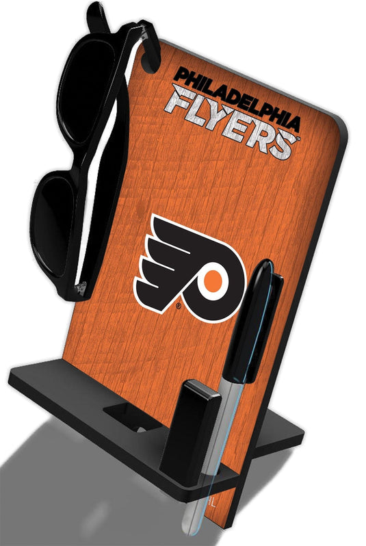 Fan Creations Wall Decor Philadelphia Flyers 4 In 1 Desktop Phone Stand