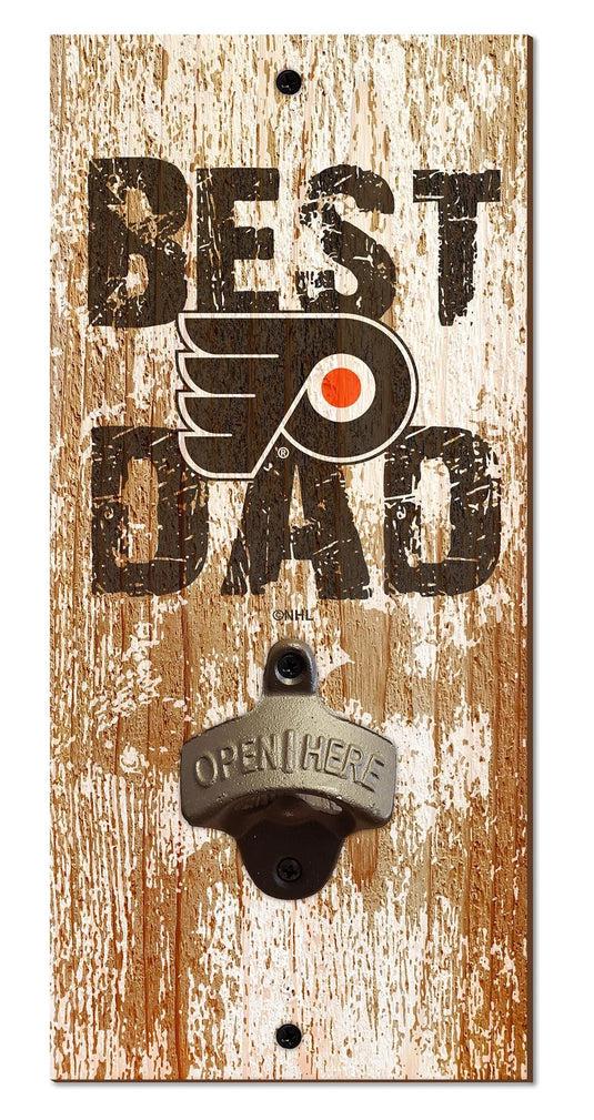Fan Creations Home Decor Philadelphia Flyers  Best Dad Bottle Opener