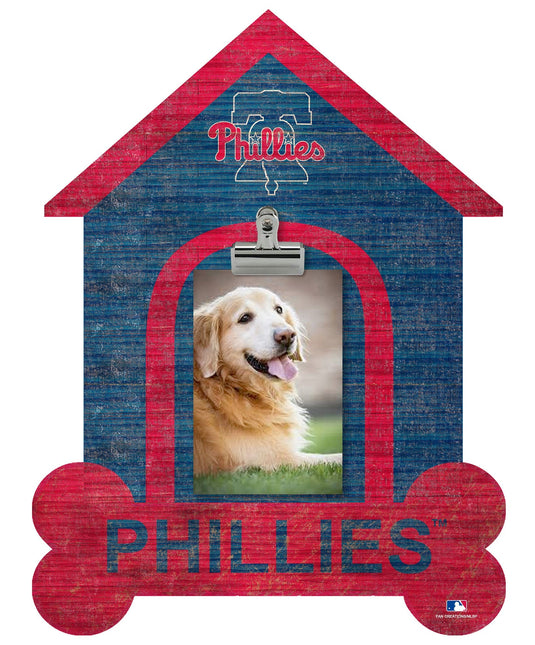 Fan Creations Clip Frame Philadelphia Phillies Dog Bone House Clip Frame