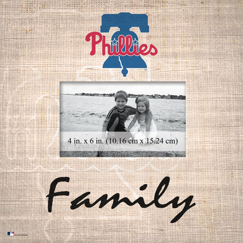 Fan Creations Home Decor Philadelphia Phillies  Family Frame