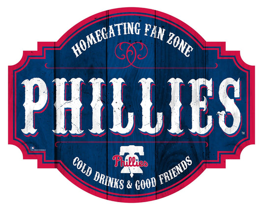 Fan Creations Home Decor Philadelphia Phillies Homegating Tavern 12in Sign