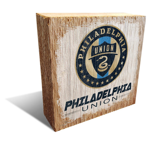 Philadelphia Union Team Logo Block – Fan Creations GA