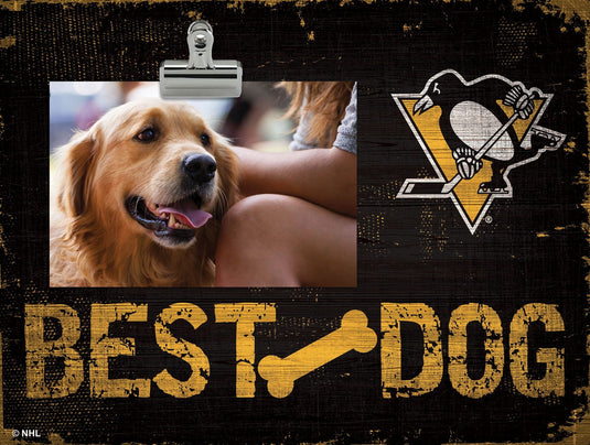 Fan Creations Desktop Stand Pittsburgh Penguins Best Dog Clip Frame