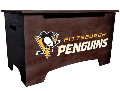 Fan Creations Home Decor Pittsburgh Penguins Logo Storage Box