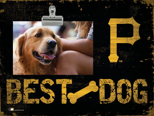 Fan Creations Desktop Stand Pittsburgh Pirates Best Dog Clip Frame