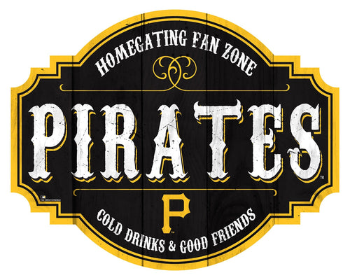 Fan Creations Home Decor Pittsburgh Pirates Homegating Tavern 24in Sign