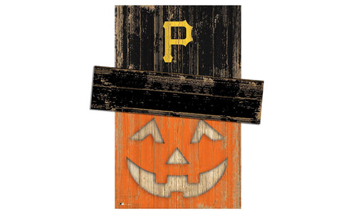 Fan Creations Holiday Decor Pittsburgh Pirates Pumpkin Head With Hat