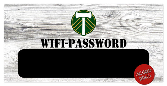 Fan Creations 6x12 Horizontal Portland Timbers Wifi Password 6x12 Sign