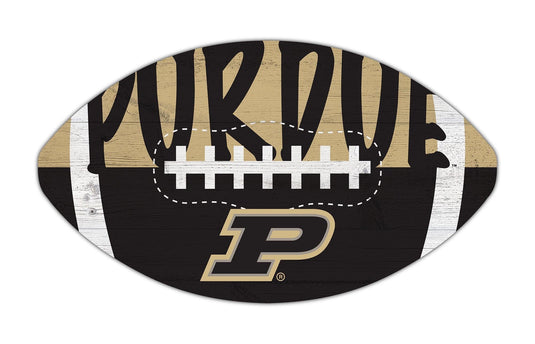 Fan Creations Home Decor Purdue City Football 12in